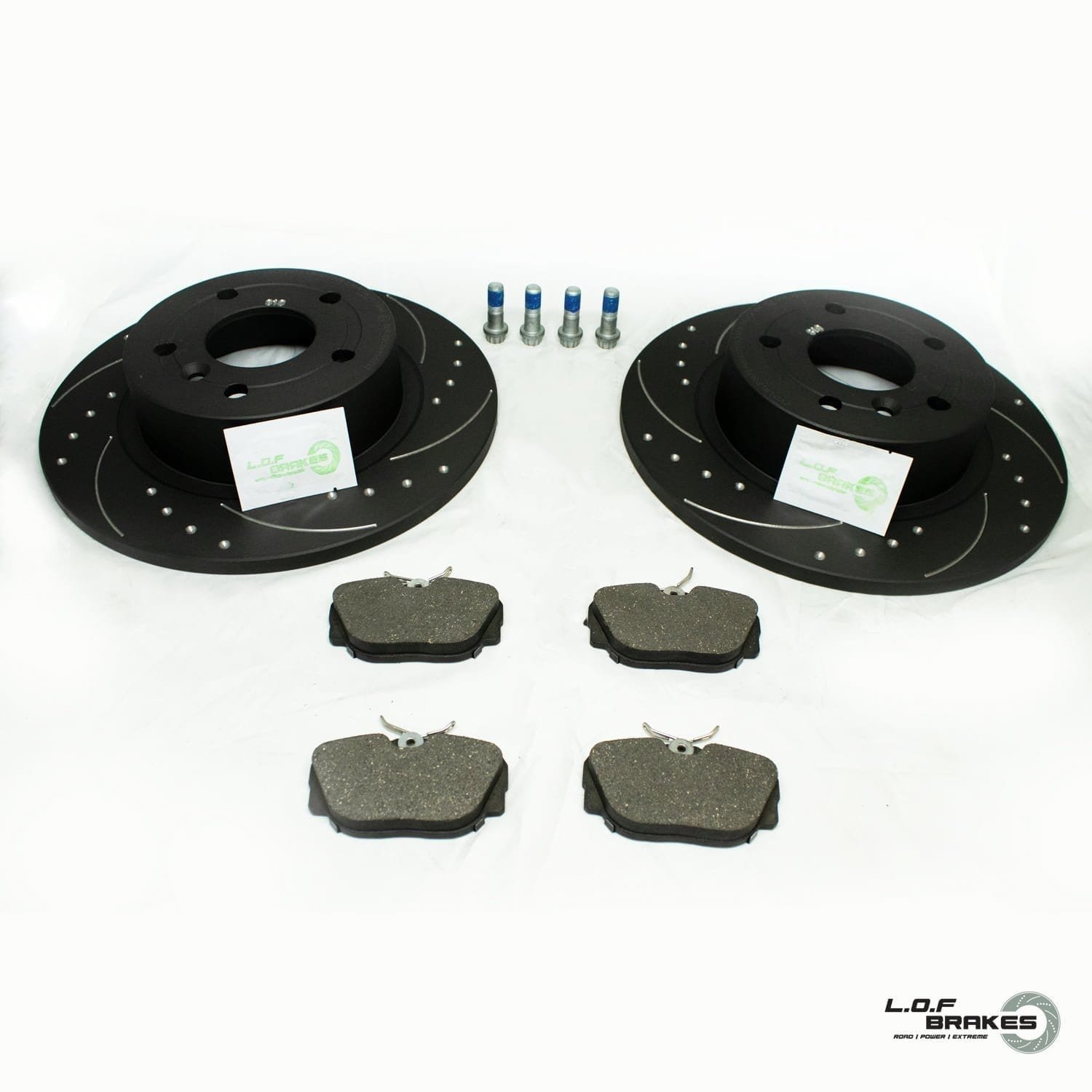 LOF POWERspec Rear Brake Kit - Disco 2 (98-04)