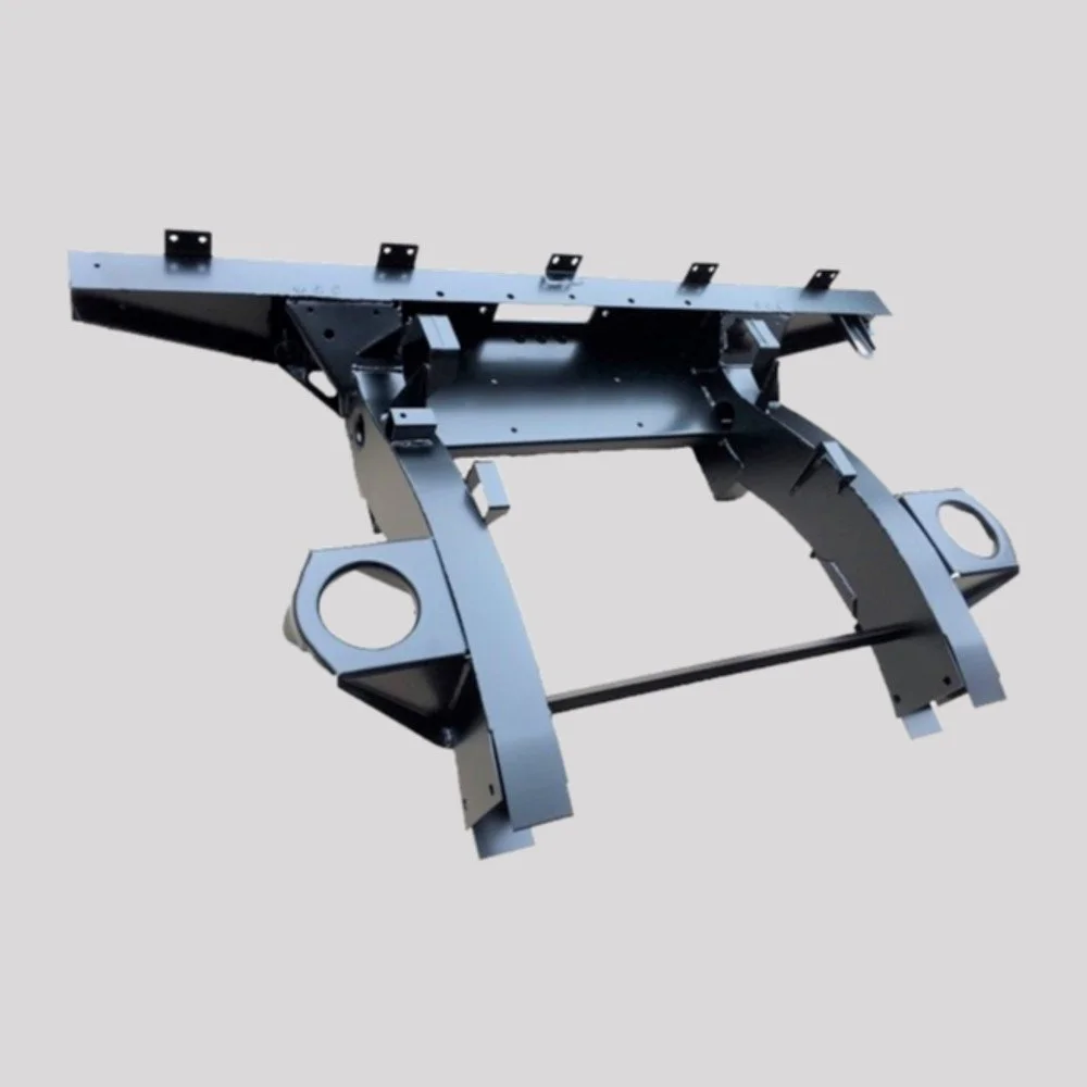 Defender 90 Rear Winch Crossmember – 900mm extensions – DDS Metals
