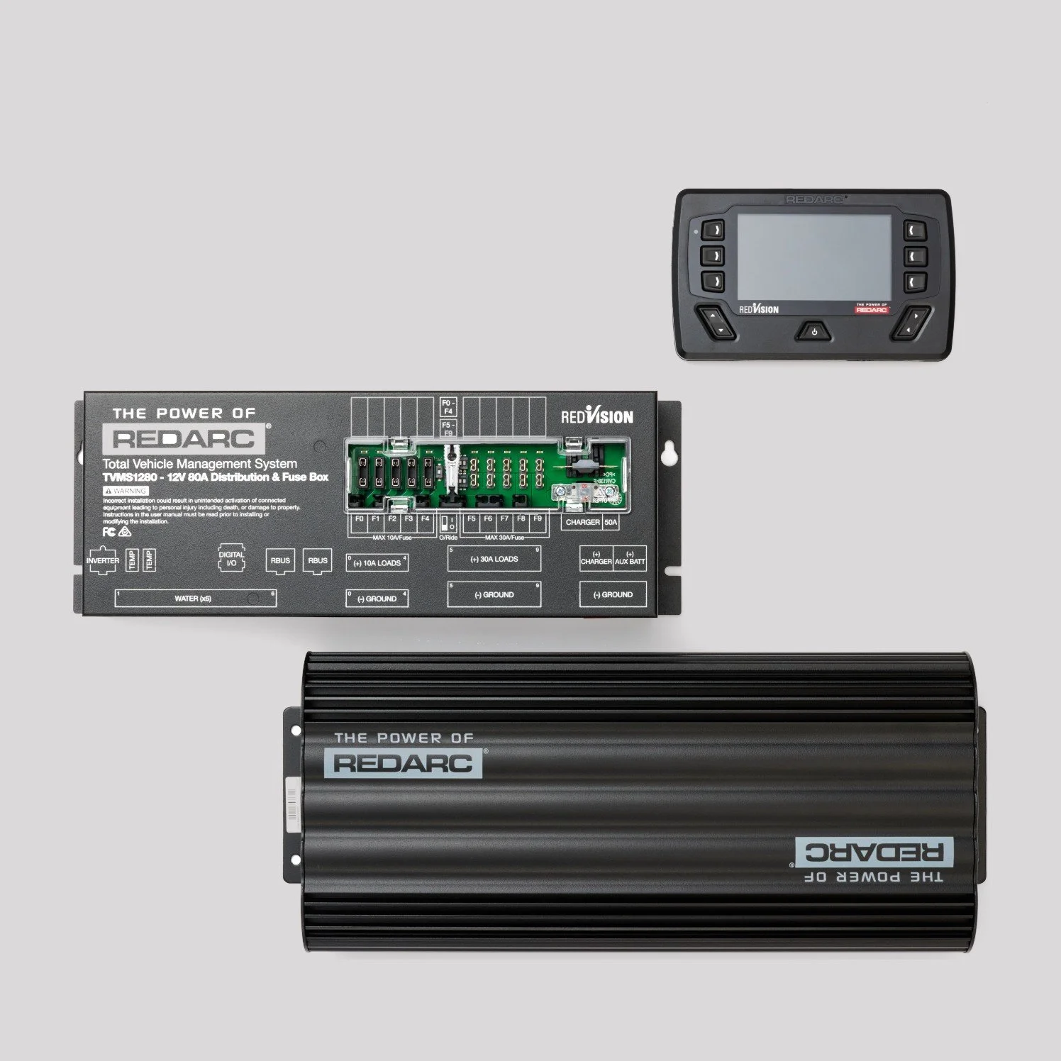 REDARC RedVision 12V 80A Total Vehicle Management System Kit (TVMSKIT05) (photo 2 of 3)