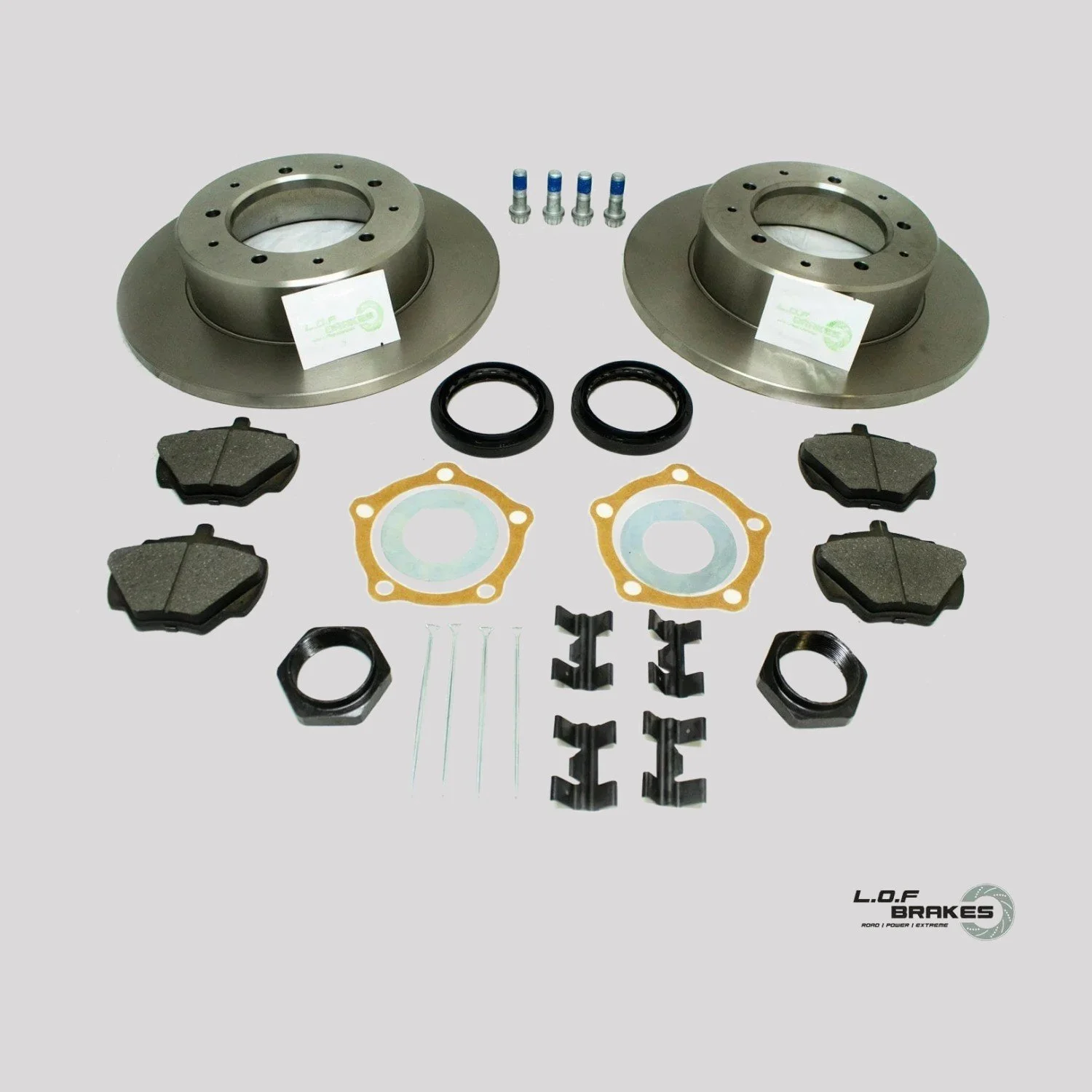 LOF ROADspec Rear Brake Kit - Disco 1 (89-98)