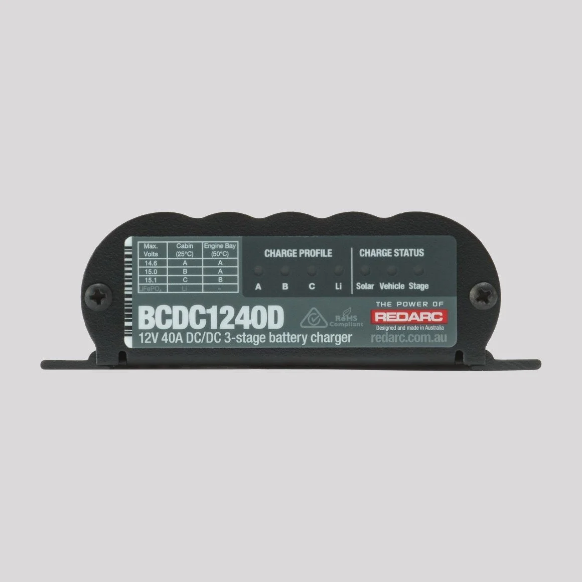 REDARC 12V 40A DC-DC 3 Stage Battery Charger with MPPT Solar (BCDC1240D) (photo 2 of 3)