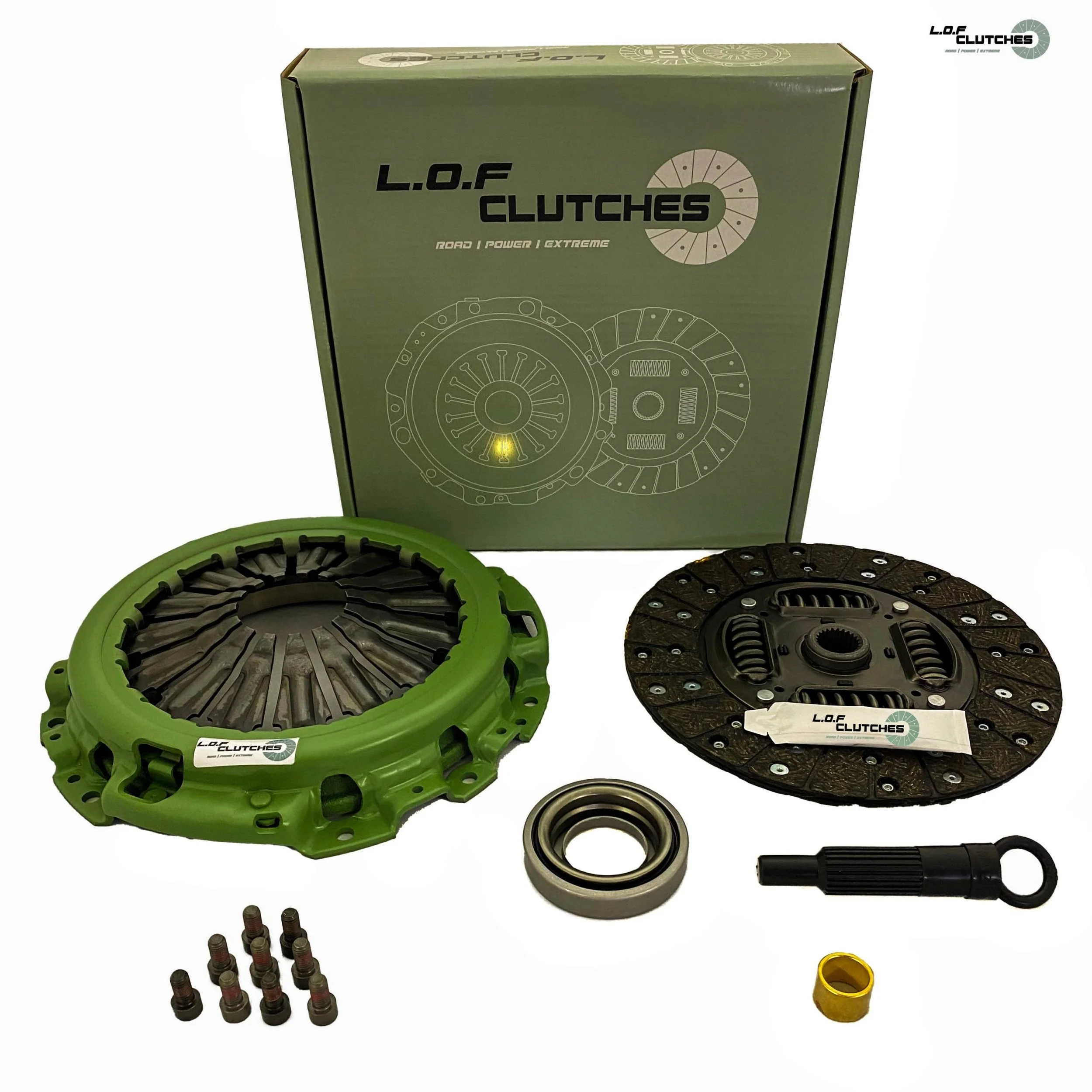 LOF POWERspec Clutch Kit - Nissan Navara D40 2.5dCi Dual Mass (05-10)