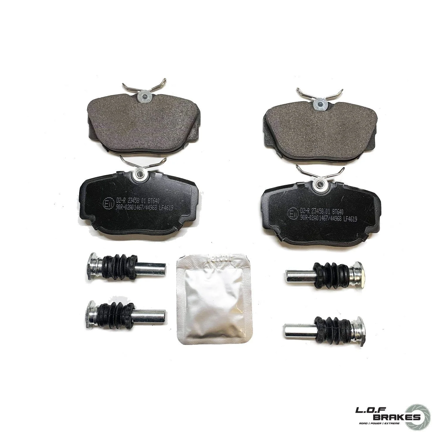 LOF ROADspec Rear Brake Pads - Disco 2 (98-04)