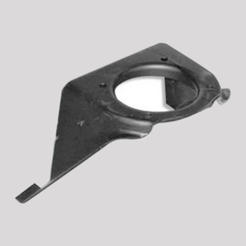 Defender Front Spring Seat – Right, Black powder coated – DDS Metals