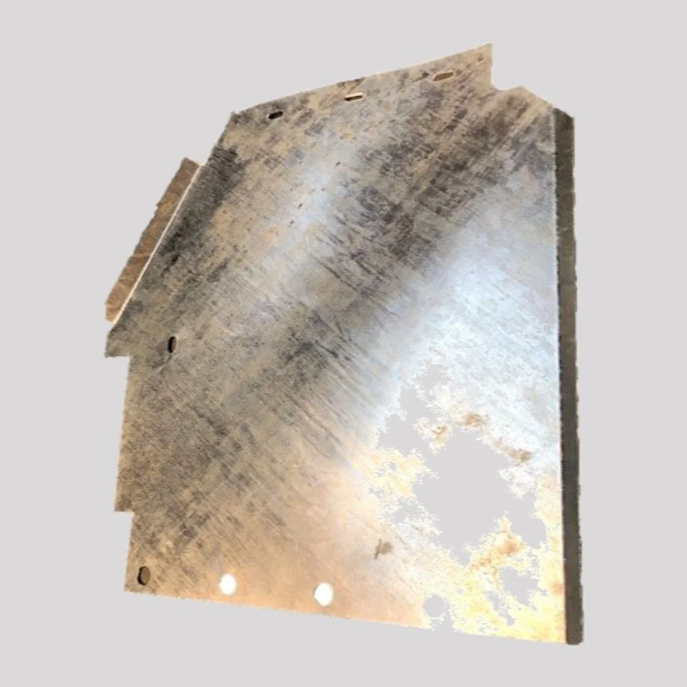 Series 2A Front Mudguard – Left, Right-hand drive (UK), Galvanised / Right, Left-hand drive, Galvanised – DDS Metals
