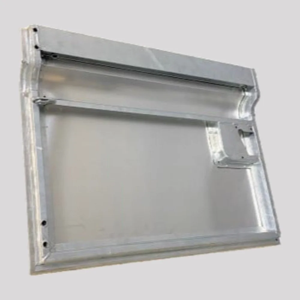 Series 2 Front Door Bottom – Right, Standard, no lock hole, Galvanised frame – DDS Metals