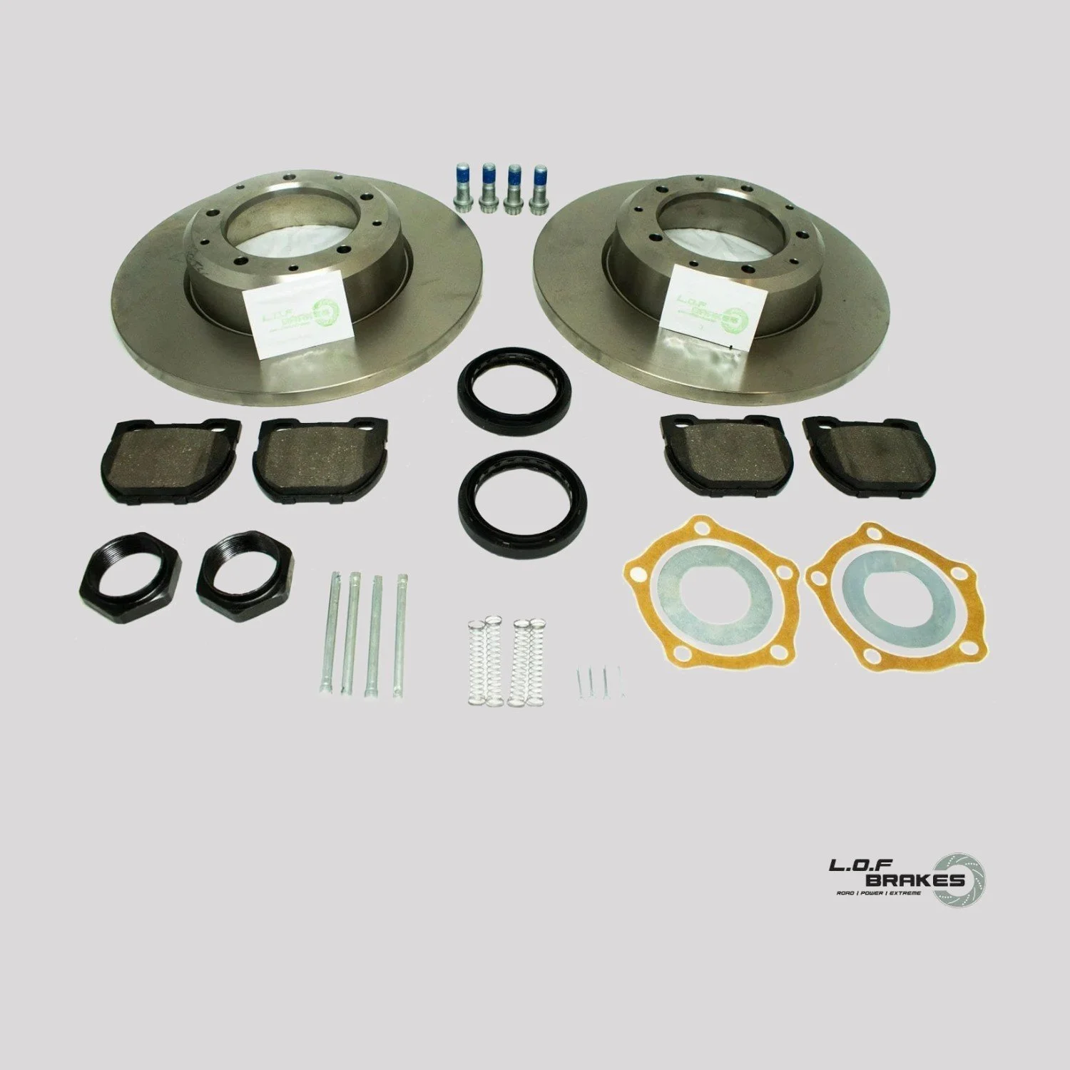 LOF ROADspec Rear Brake Kit - 110 & 130 (98-16)