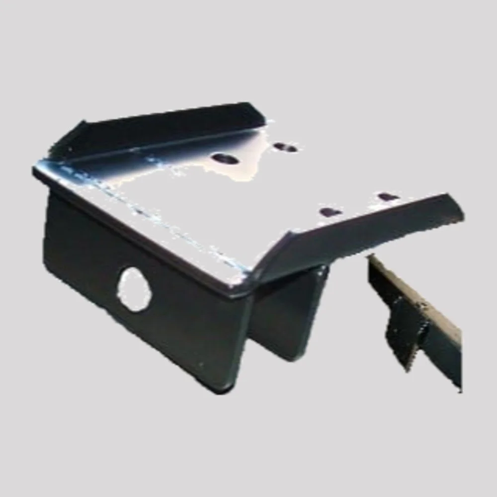 Defender Front Bumper Removable Towing Hitch Plate – DDS Metals