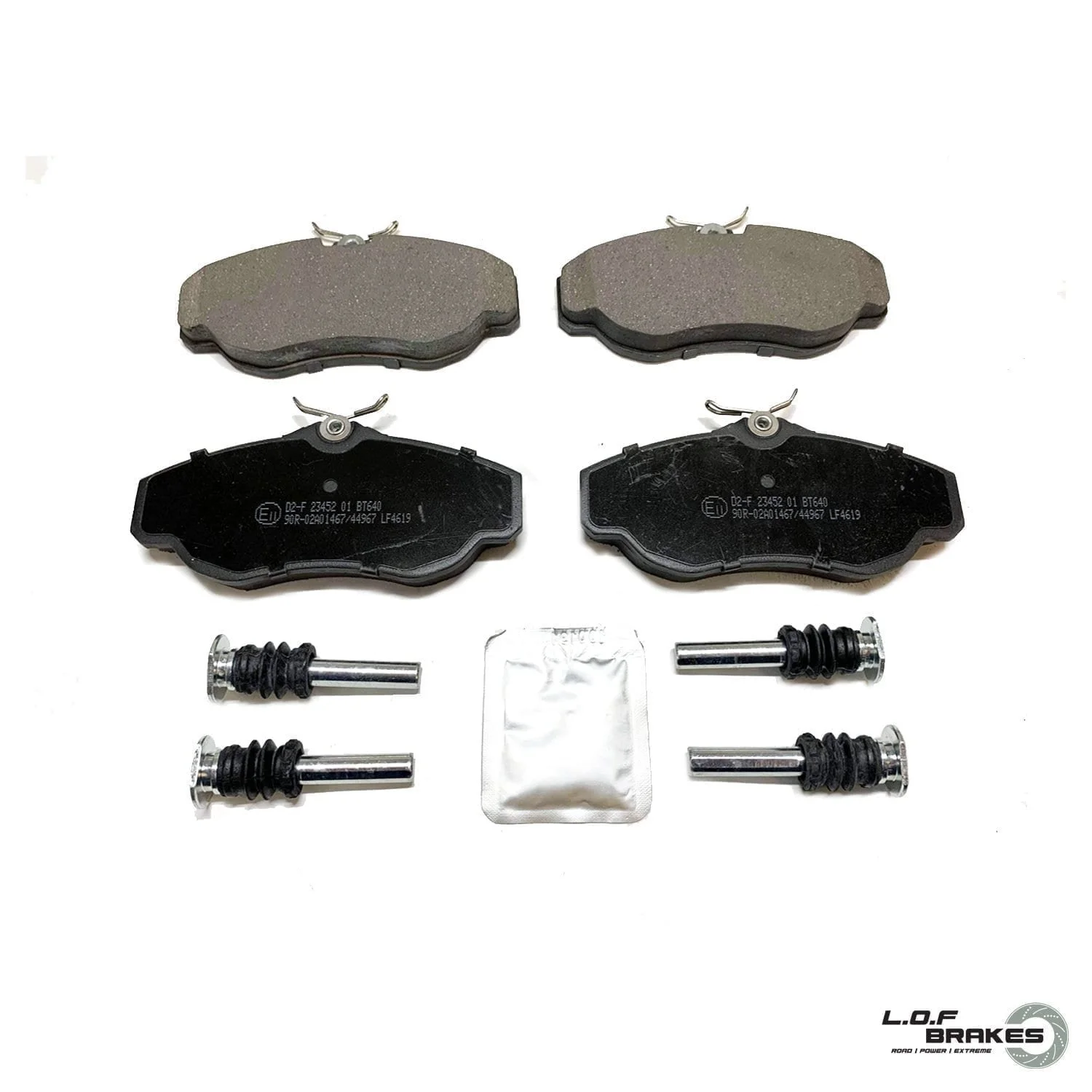 LOF POWERspec Front Brake Pads - Disco 2 (98-04)