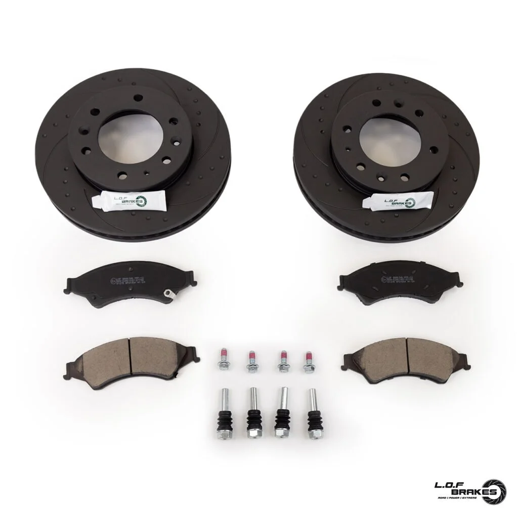 LOF POWERspec Front Brake Kit - Ford Ranger 2.2/3.2 TDCi (11-on)