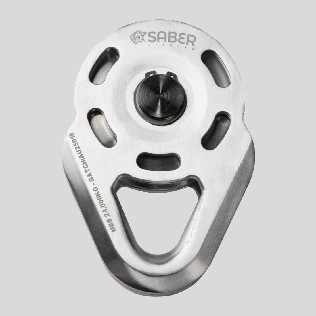 Saber Super Light Snatch Block – Steel pulley – Saber Offroad