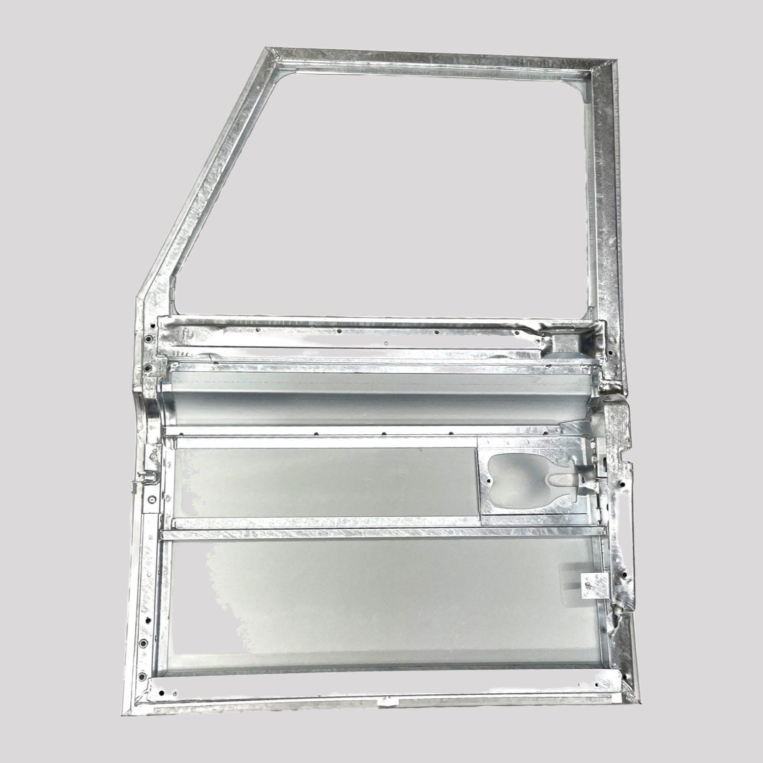 Defender Front Door Push Button (86-94) – galvanised frame – DDS Metals