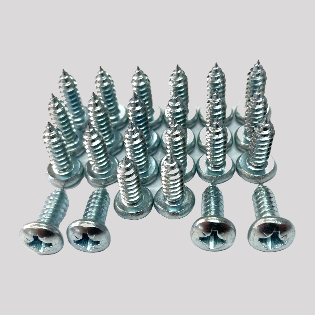 Defender Bulkhead Drive Screws, No.14 x 3/4" Pan Pozi (Kit of 24) – DDS Metals