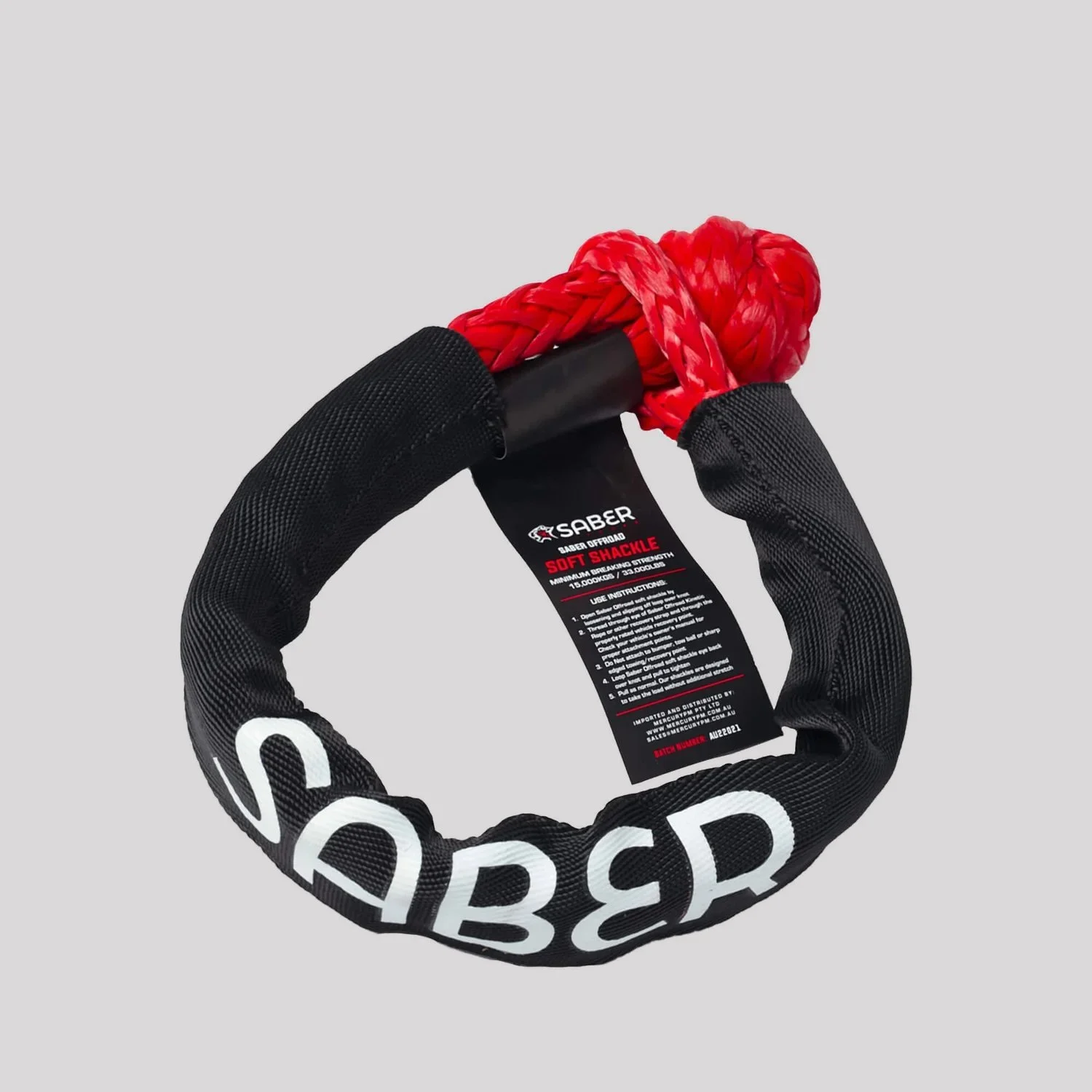 SaberPro 10mm Bridle & Twin 15K Soft Shackle Kit – Saber Offroad