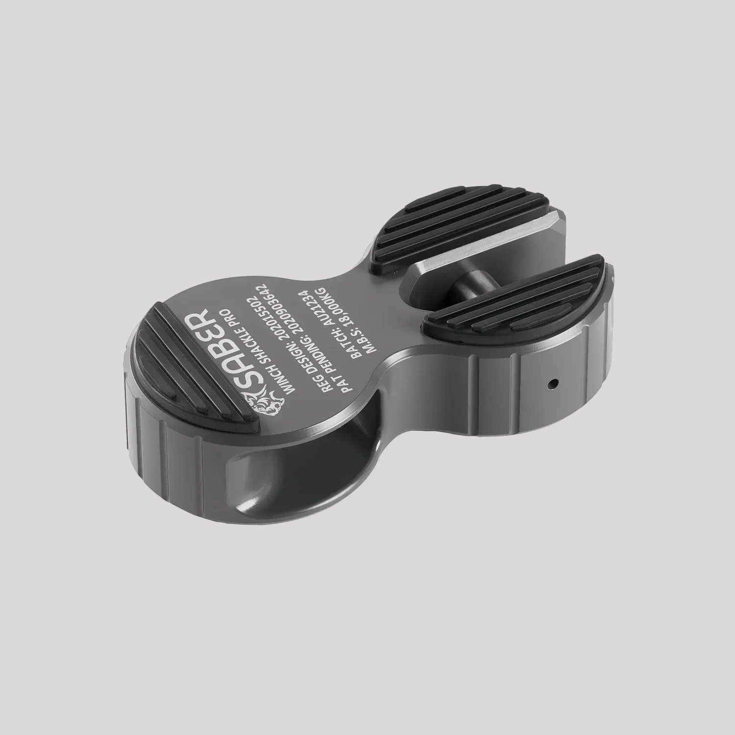 Saber Alloy Winch Shackle Pro – Cerakote Grey – Saber Offroad