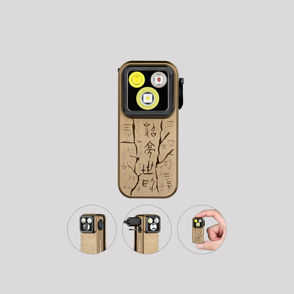 Olight Oclip Pro Clip Flashlight – Ancient Script