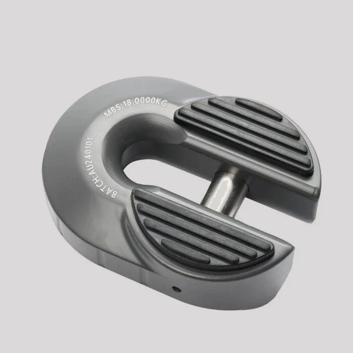 Saber Alloy Winch Shackle - V2 – Cerakote Grey – Saber Offroad