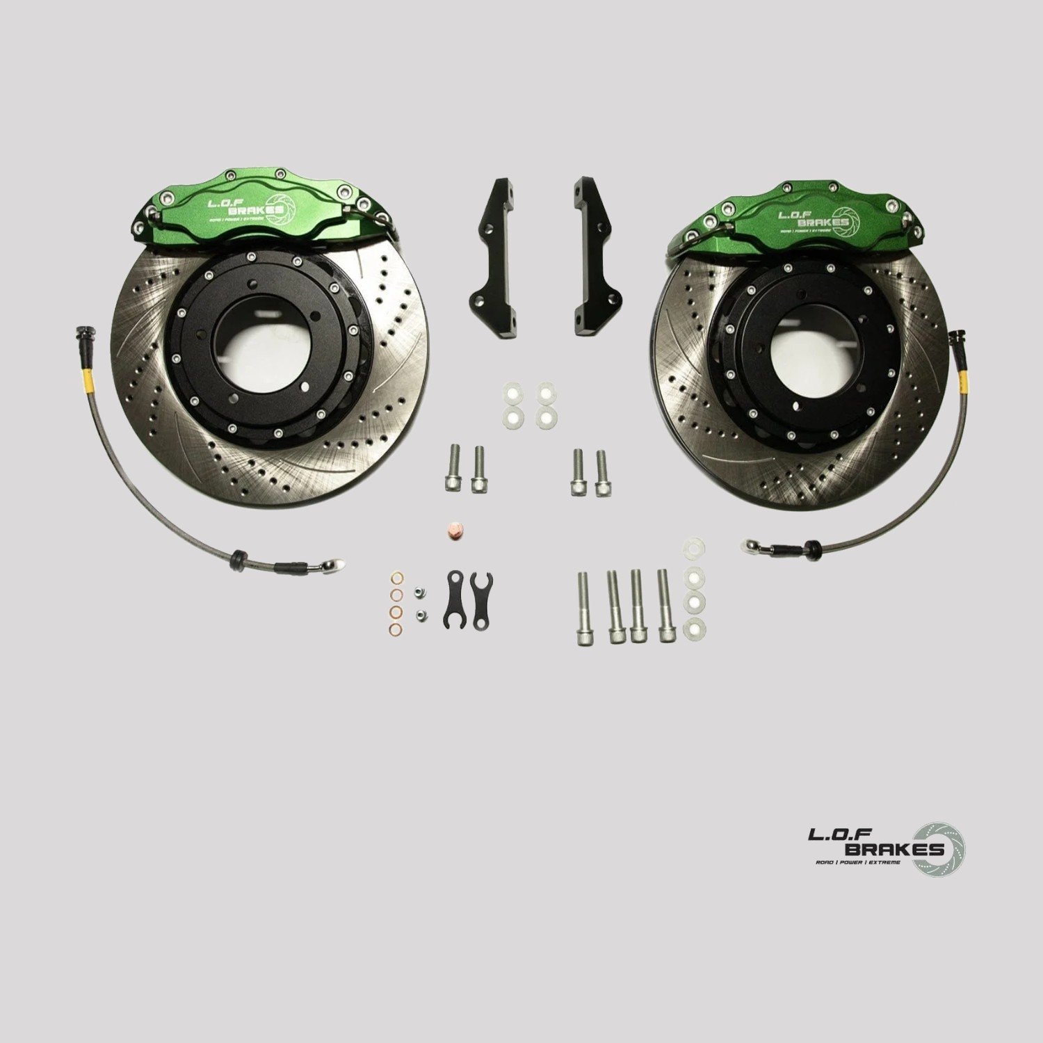 LOF EXTREMEspec Front Big Brake Kit - Land Rover Defender 18" - view 12