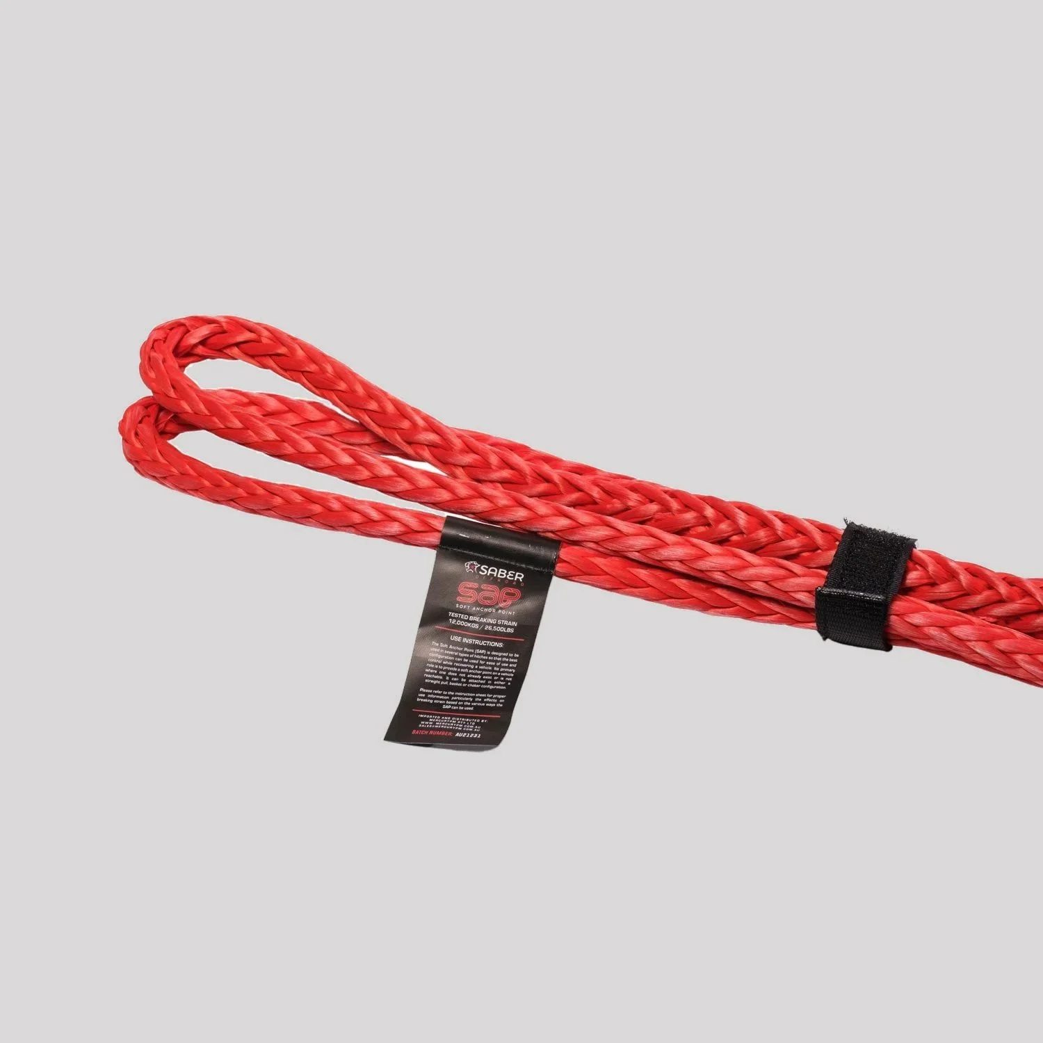 Saber 12,000KG SaberPro Long Soft Anchor Point – Saber Offroad