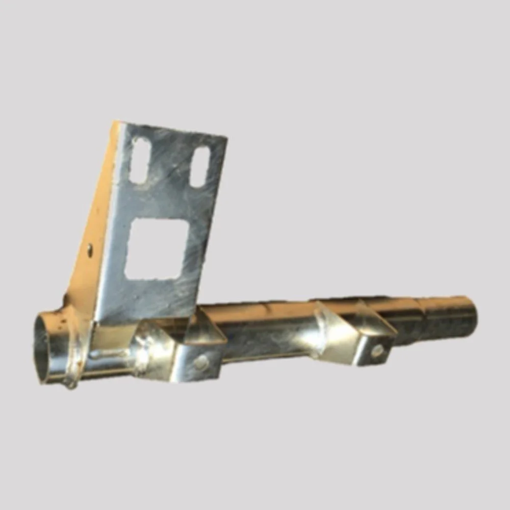 Defender 90 Tubular Outrigger Replacement – Right, Galvanised – DDS Metals