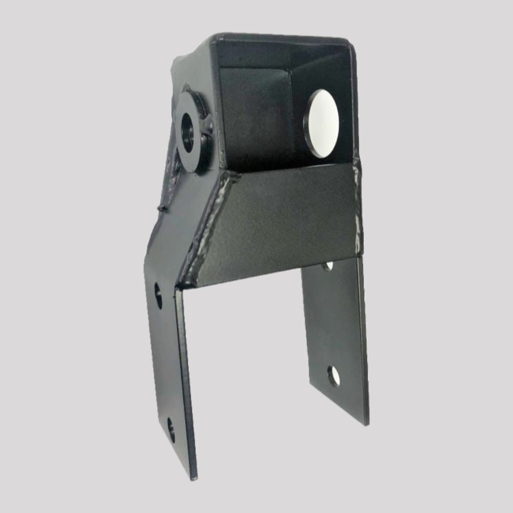 Series 2A Optional Steering Damper Bracket – Black powder coated – DDS Metals