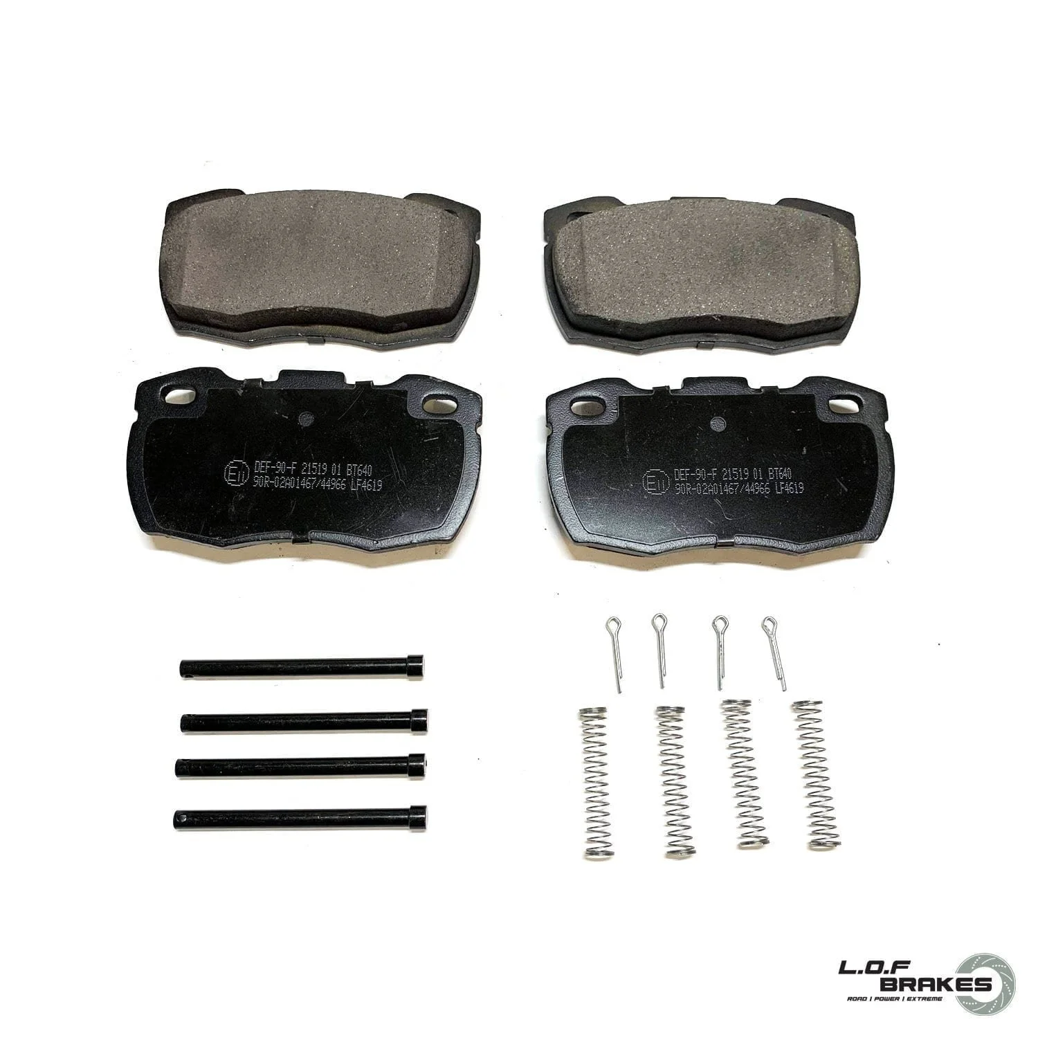 LOF ROADspec Front Brake Pads - Disco 1 (94-98)