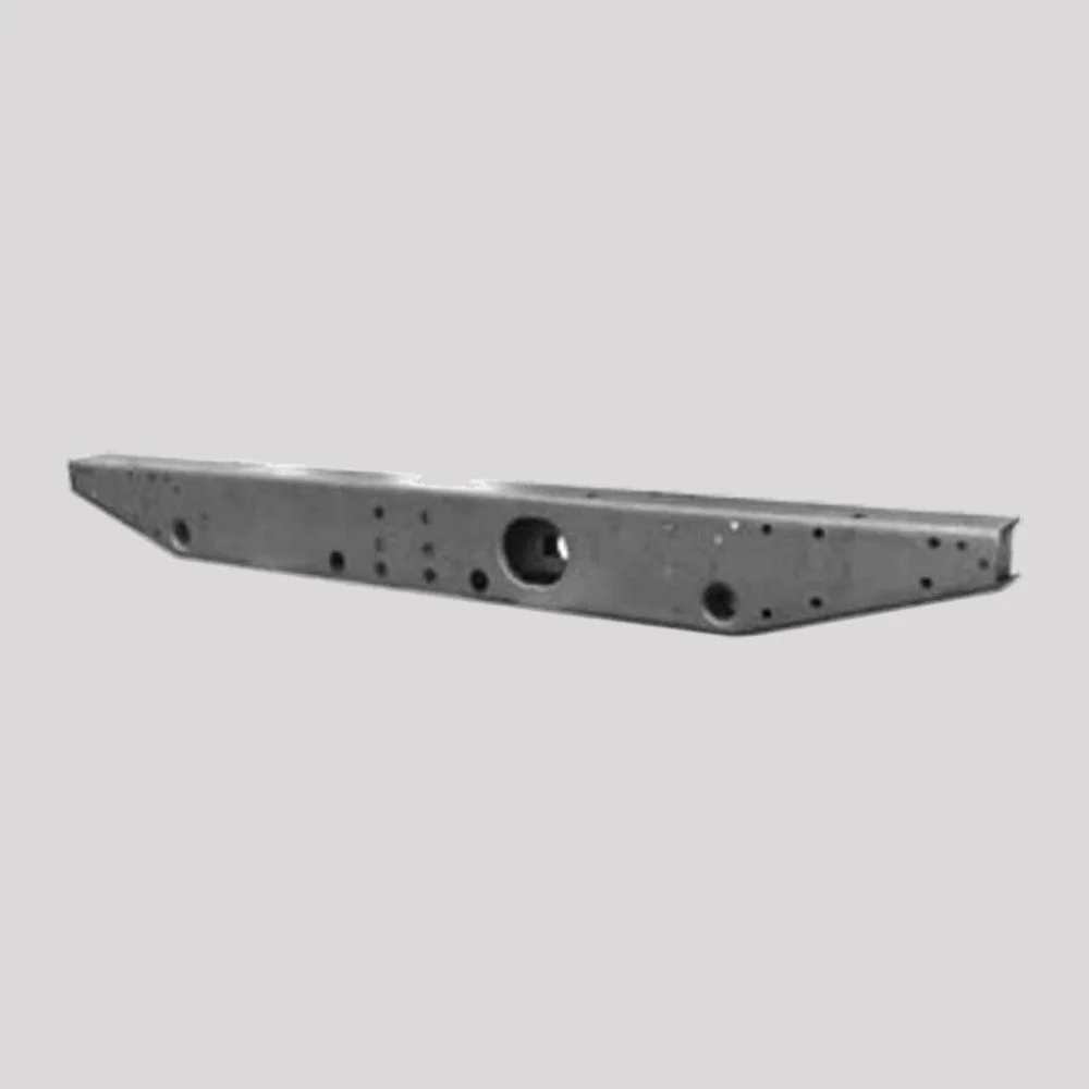 Defender Td5 / Puma Rear Crossmember Assembly – Standard, Black powder coated / Heavy duty, Black powder coated – DDS Metals