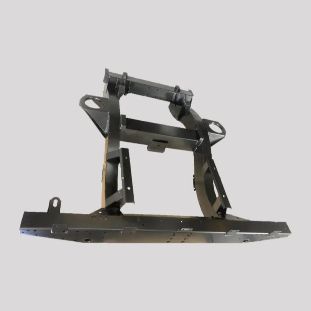 Defender 110 Tdi Rear Half Chassis (1600mm Legs) – Black powder coated – DDS Metals