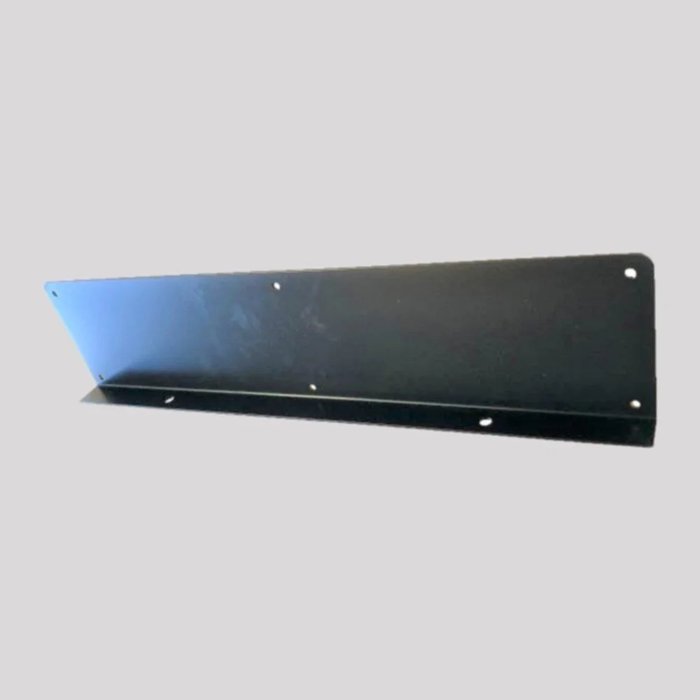 Defender Registration Plate Holder, Black Powder Coated – DDS Metals
