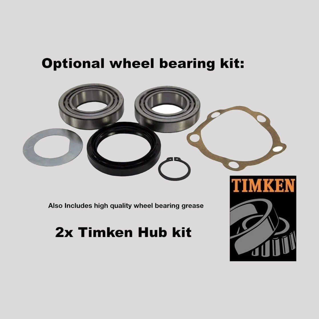 LOF POWERspec Front Brake Kit - Defender Solid (91-16) - view 2