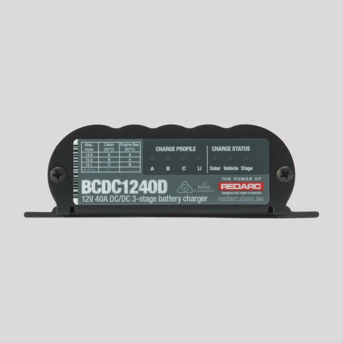 REDARC 12V 40A DC-DC 3 Stage Battery Charger with MPPT Solar (BCDC1240D) (photo 2 of 3)