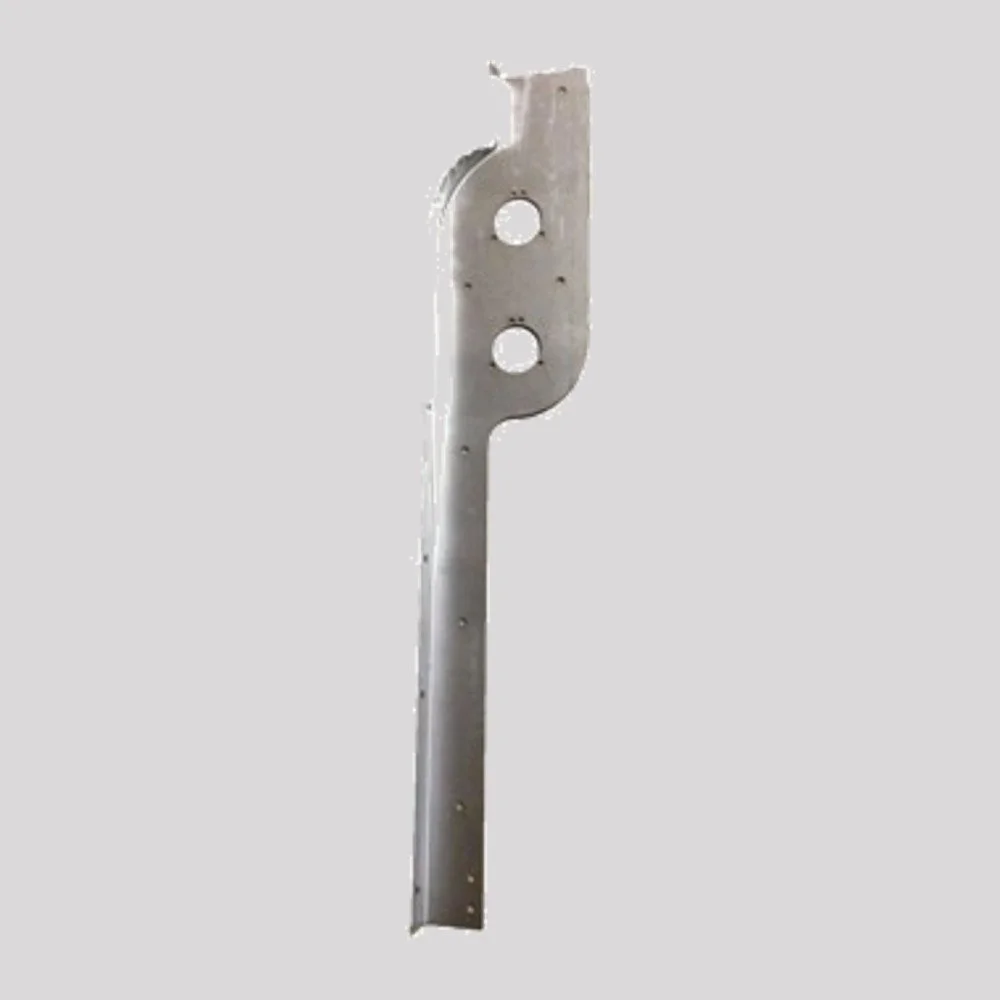 Series 2, 2A & 3 Rear Wing Corner Capping – Right, Galvanised sheet (natural) – DDS Metals
