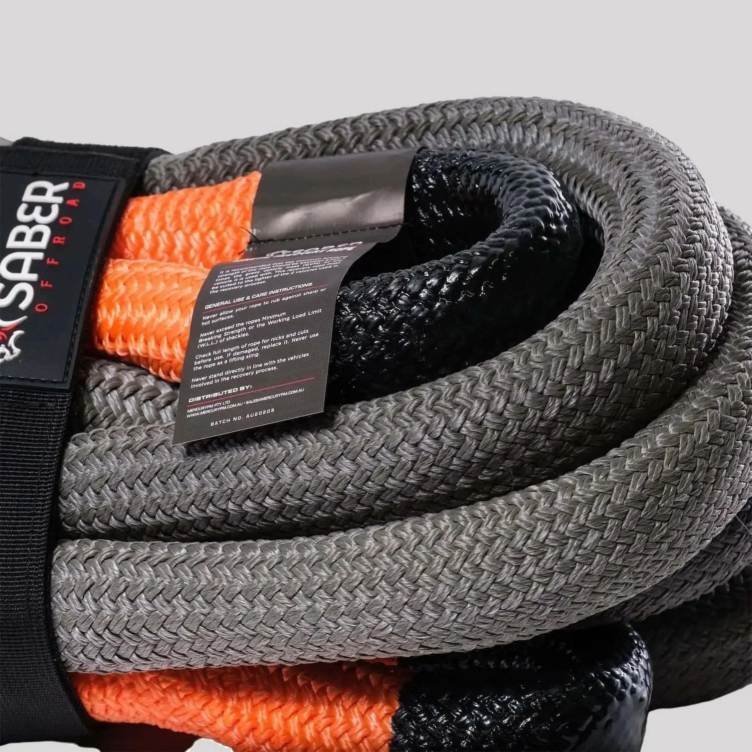 Saber 22,000KG Kinetic Recovery Rope & Bag – Saber Offroad