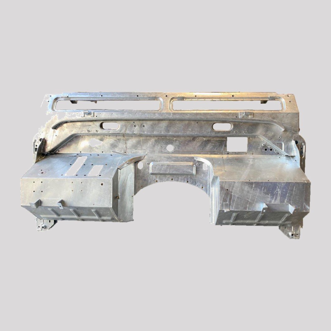 Defender 200Tdi Bulkhead – Right-hand drive (UK), Standard, Galvanised – DDS Metals