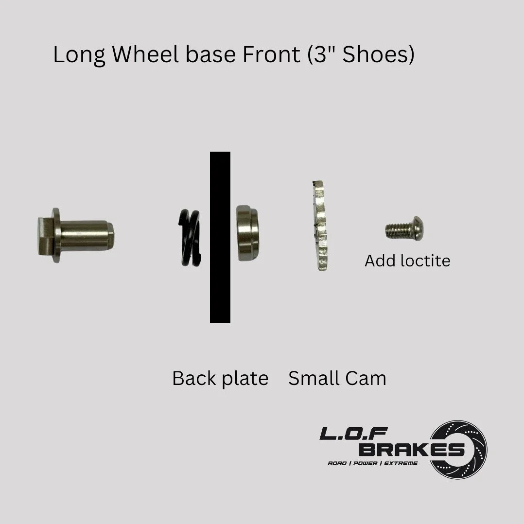 LOF Drum Brake Adjuster Kit - Stainless Steel - view 5