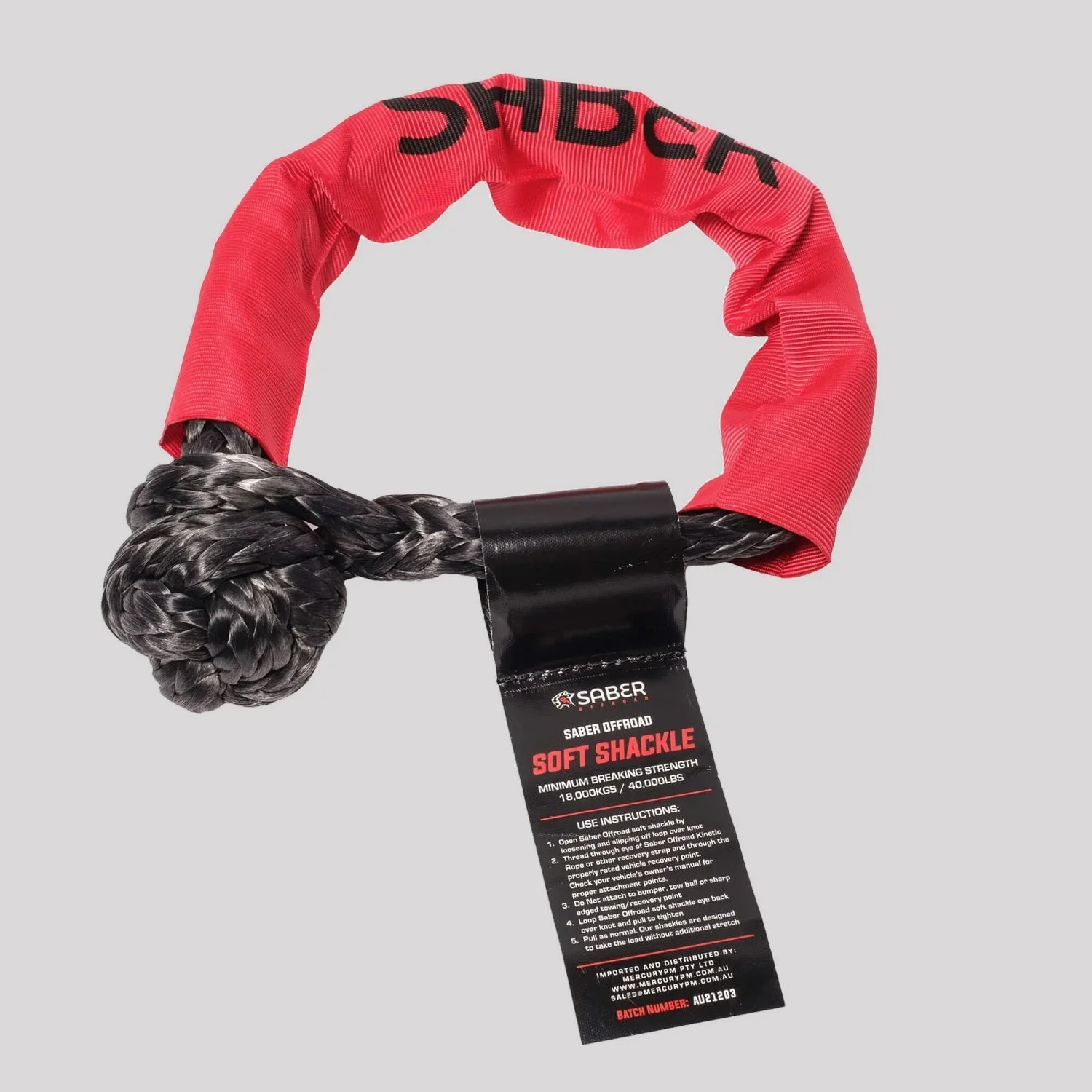 SaberPro 14mm Bridle & Twin 15K Soft Shackle Kit – Saber Offroad