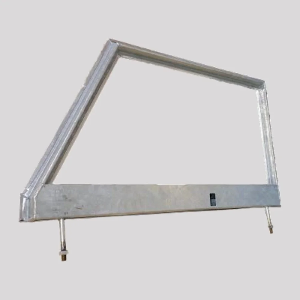 Series 3 Front Door Top – Right, Unglazed, Galvanised – DDS Metals