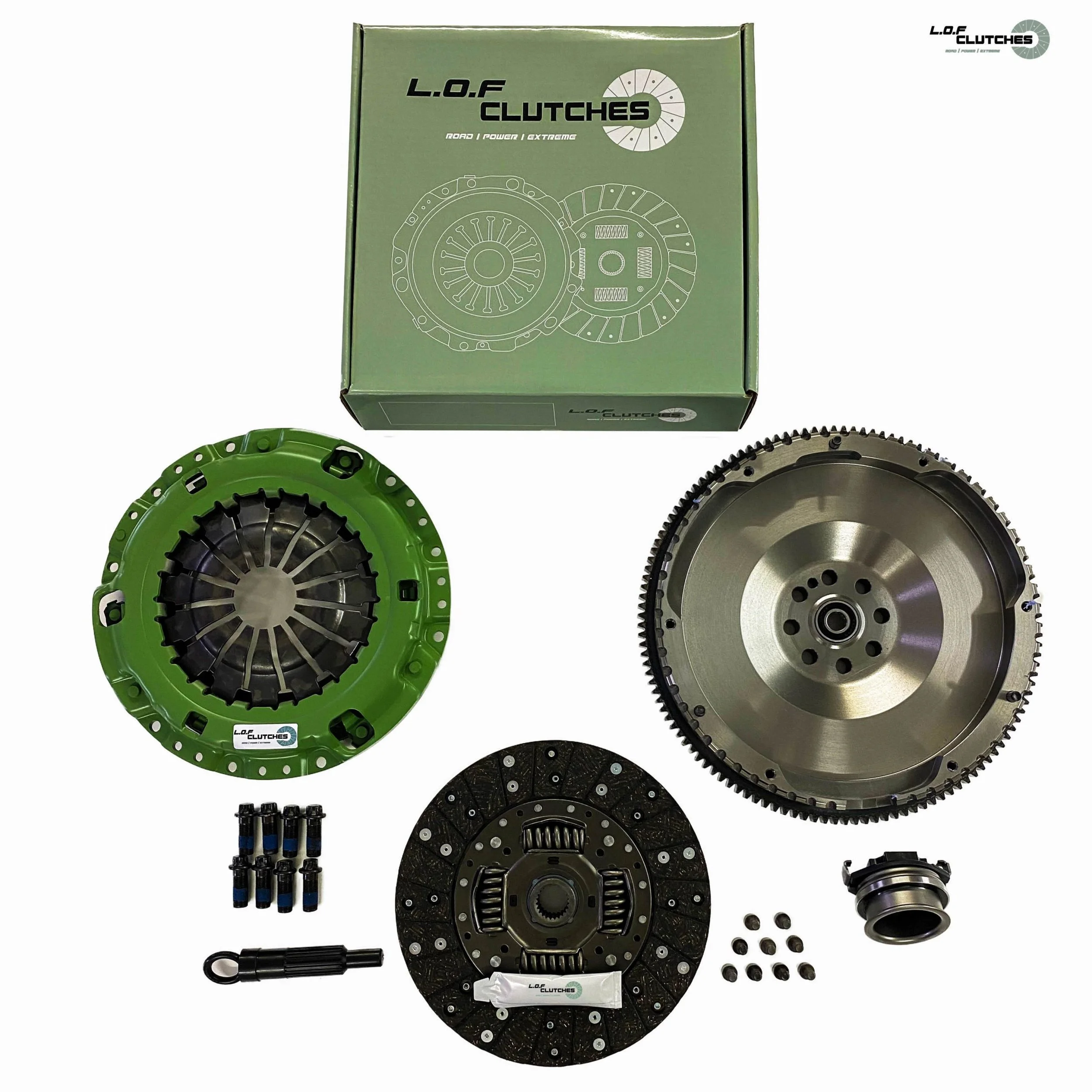 LOF POWERspec Clutch Kit - Ford Ranger 2.5/3.0 TDCi (06-12) Solid Mass