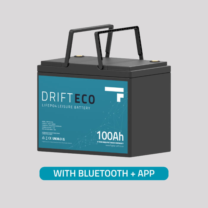 Fogstar Drift ECO 100Ah Lithium Leisure Battery - 12V