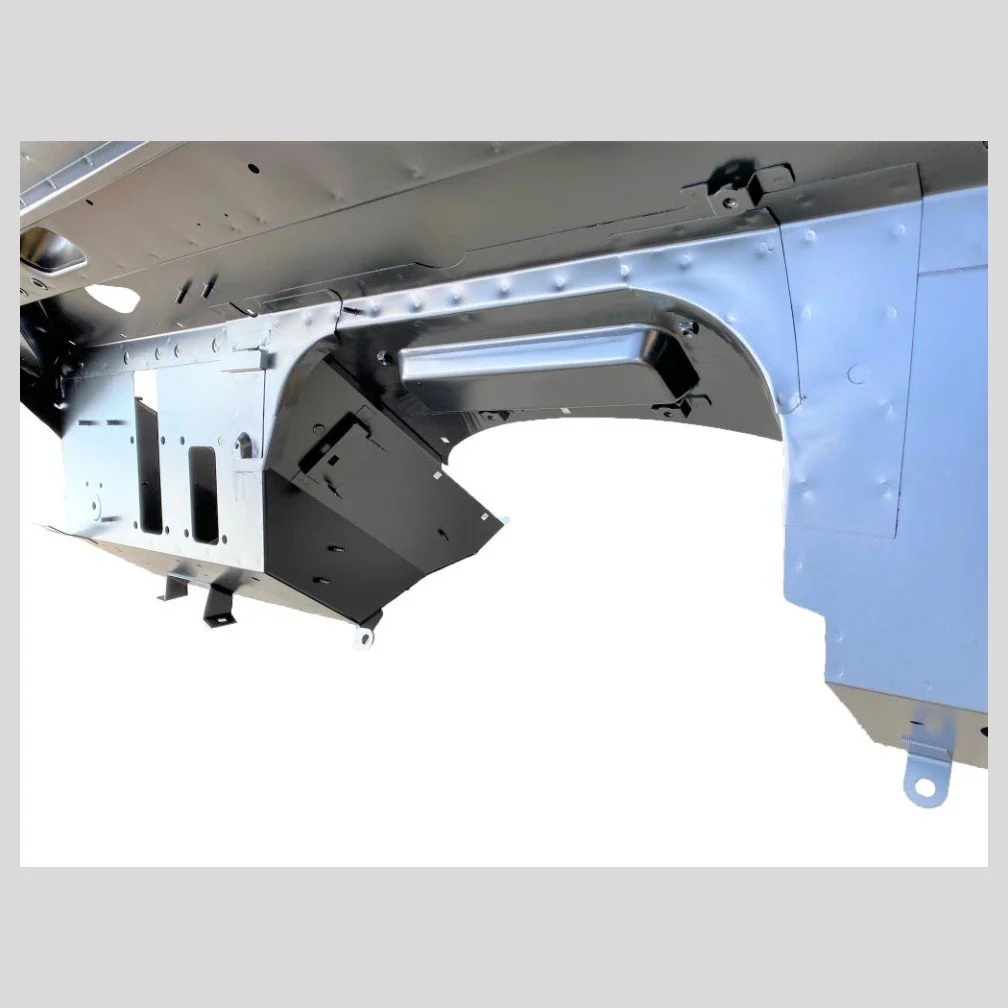 Defender Late Td5 Bulkhead – Right-hand drive (UK), Closed vent (Puma style), Galvanised / Right-hand drive (UK), Closed vent (Puma style), E-coat primed – DDS Metals