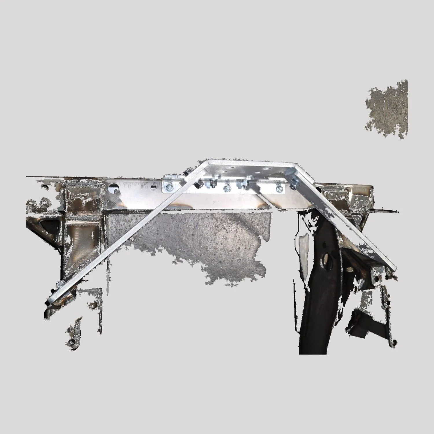 Defender 90 Td5 & Puma Tow Bar Assembly, Galvanised – DDS Metals