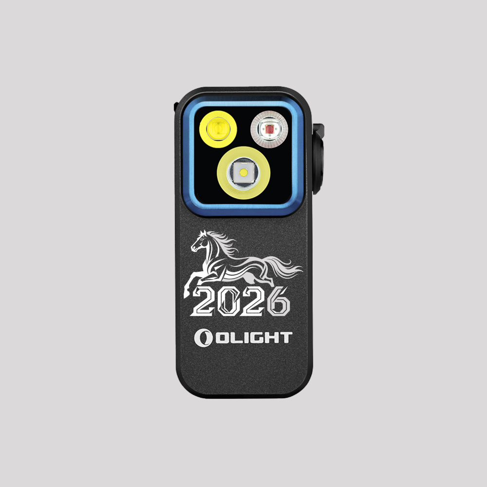 Olight Oclip Pro Clip Flashlight – Horse