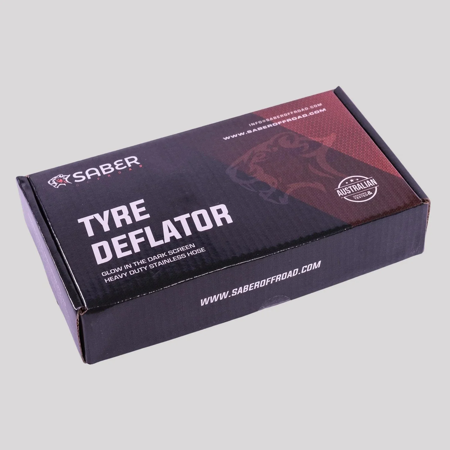 Saber Tyre Deflator with Glow in the Dark Face – Saber Offroad