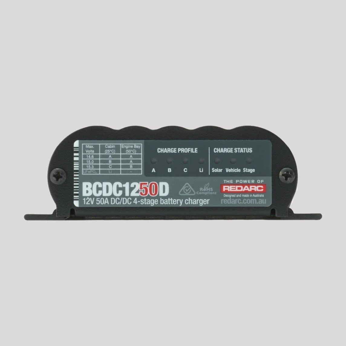 REDARC 12V 50A DC-DC 4 Stage Battery Charger with MPPT Solar (BCDC1250D) (photo 2 of 3)