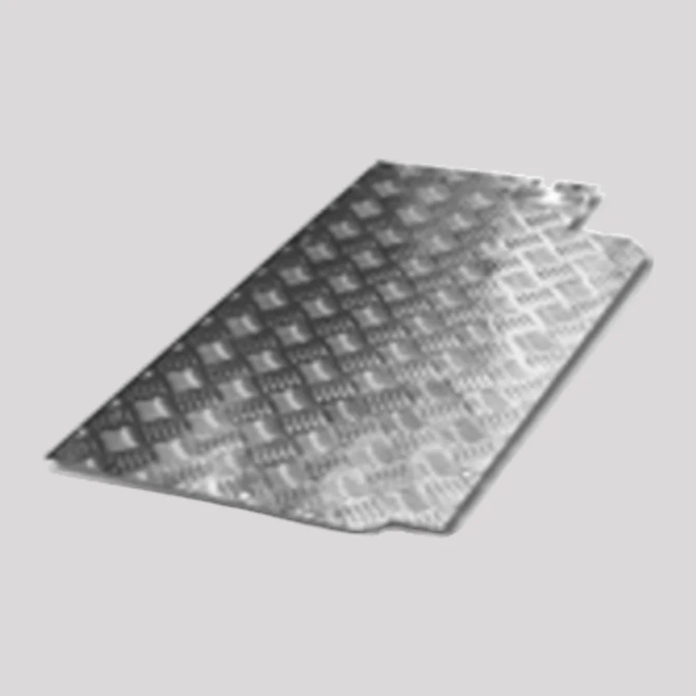 Series 2, 2A & 3 Front Floor Plate – Right, Chequer plate – DDS Metals
