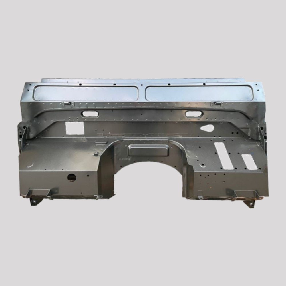 Defender Late Td5 Bulkhead – Left-hand drive, Closed vent (Puma style), E-coat primed – DDS Metals