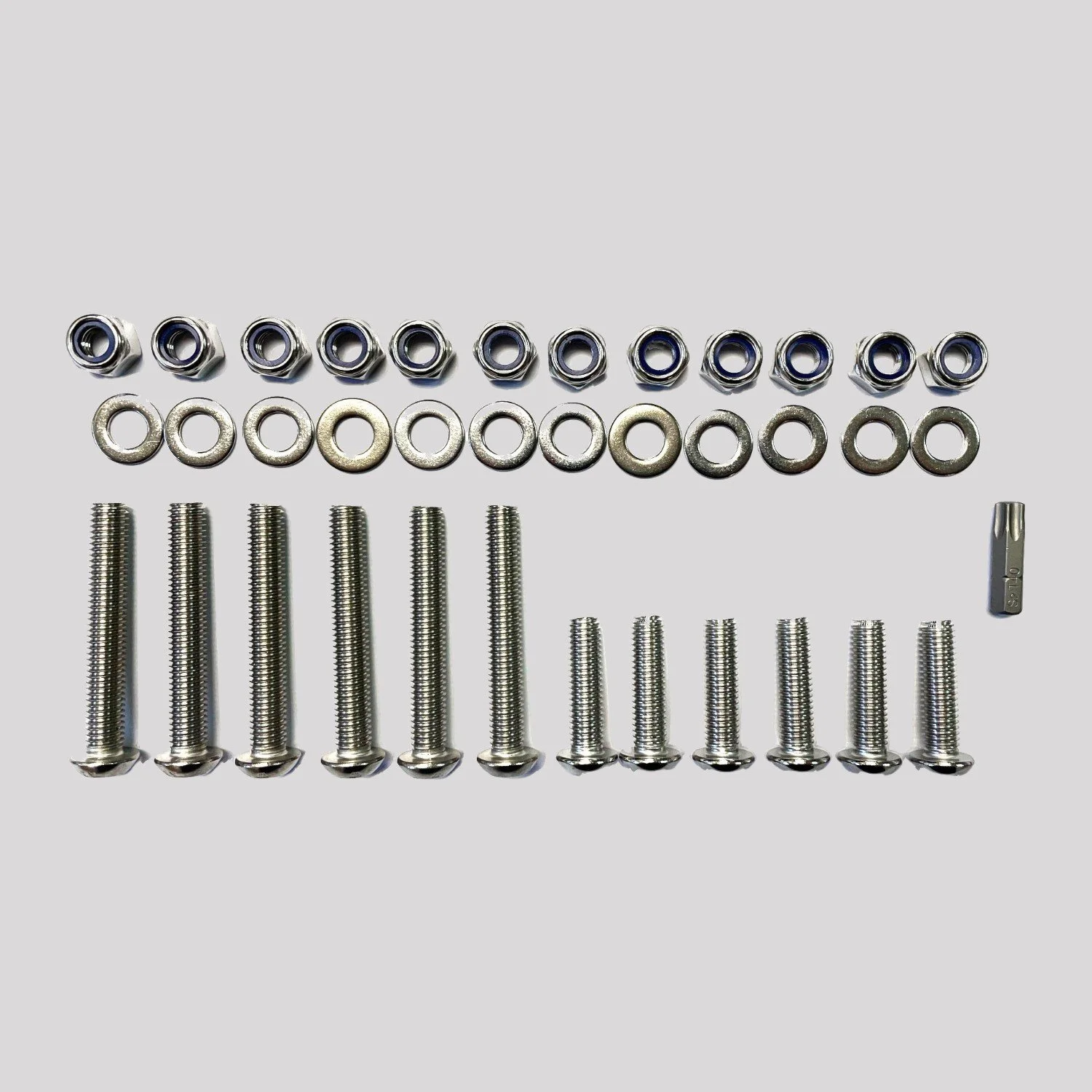 DDS Safari Rear Door Hinge Stainless Bolt Kit – Torx Dome Head
