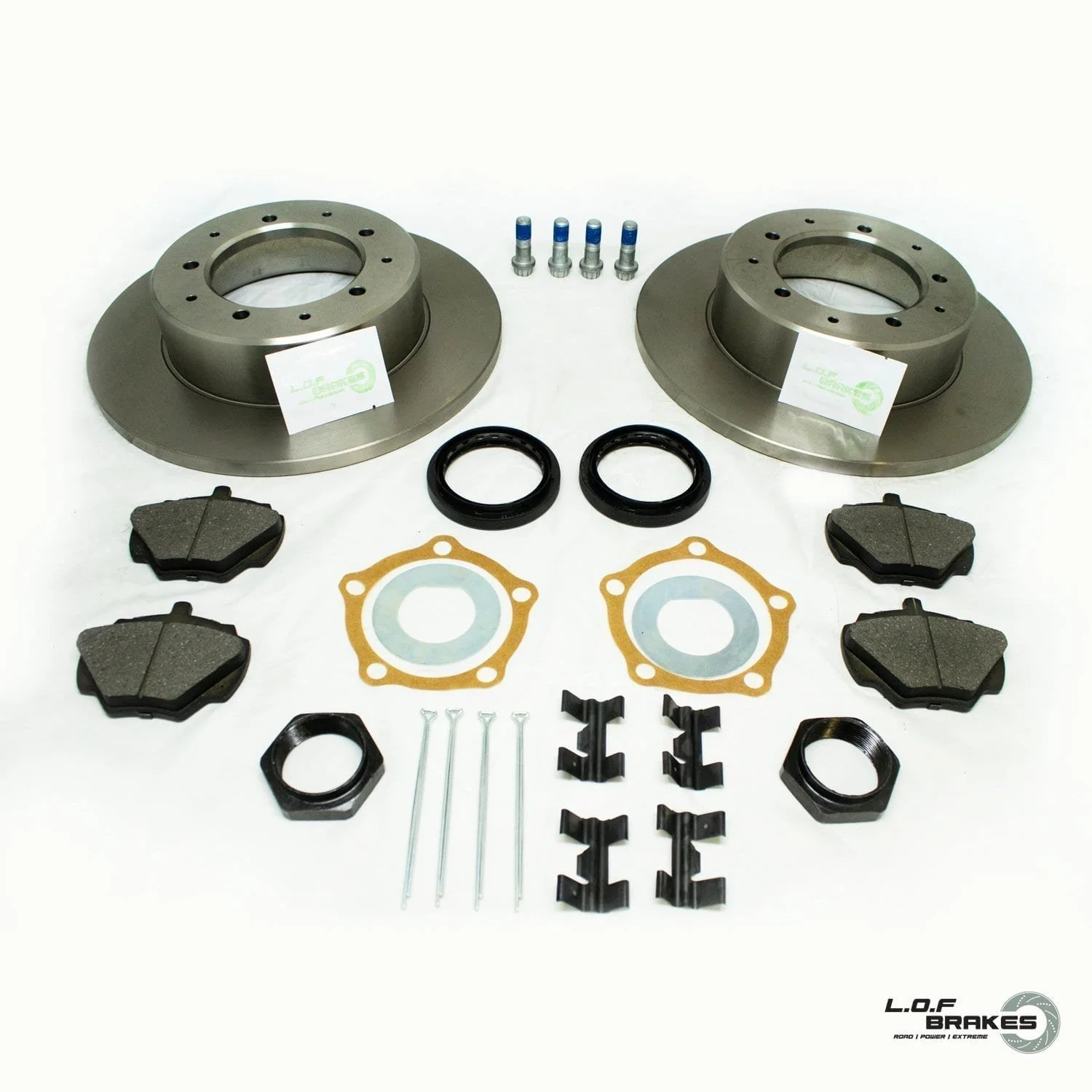 LOF ROADspec Rear Brake Kit - Disco 1 (89-98)