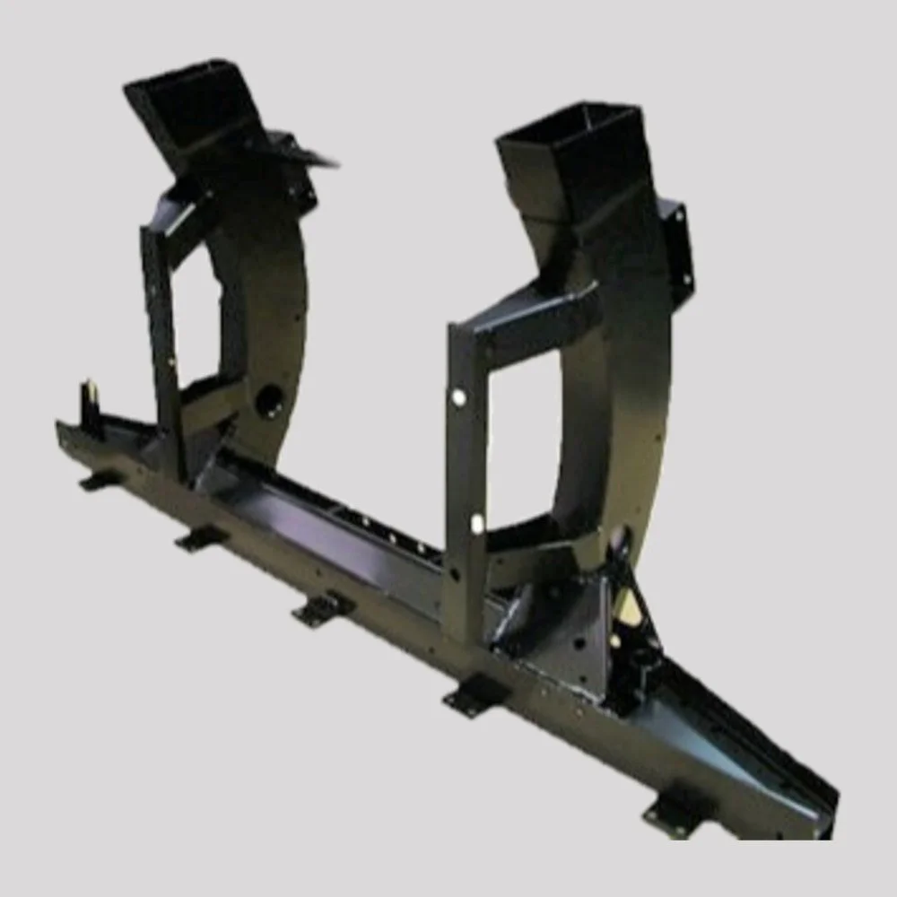 Defender 110 / 130 Tdi Rear Quarter Chassis (700mm Legs) – Heavy duty, Black powder coated – DDS Metals