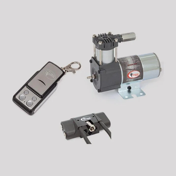 Pedders Dual Wireless Air Control Kit with Light Duty Compressor (no gauge) for Defender 90/110/130, Discovery 1/2 & more